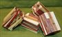 Blank #741 - Four Eclectic Segmented Turning Blanks ~ 2 x 2 x 3 1/4 ~ $24.99